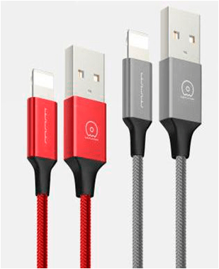 Кабель USB WUW X86 USB - micro USB (2A) нейлонова оплетка Кабель USB WUW X86 USB - micro USB (2A) нейлонова оплетка