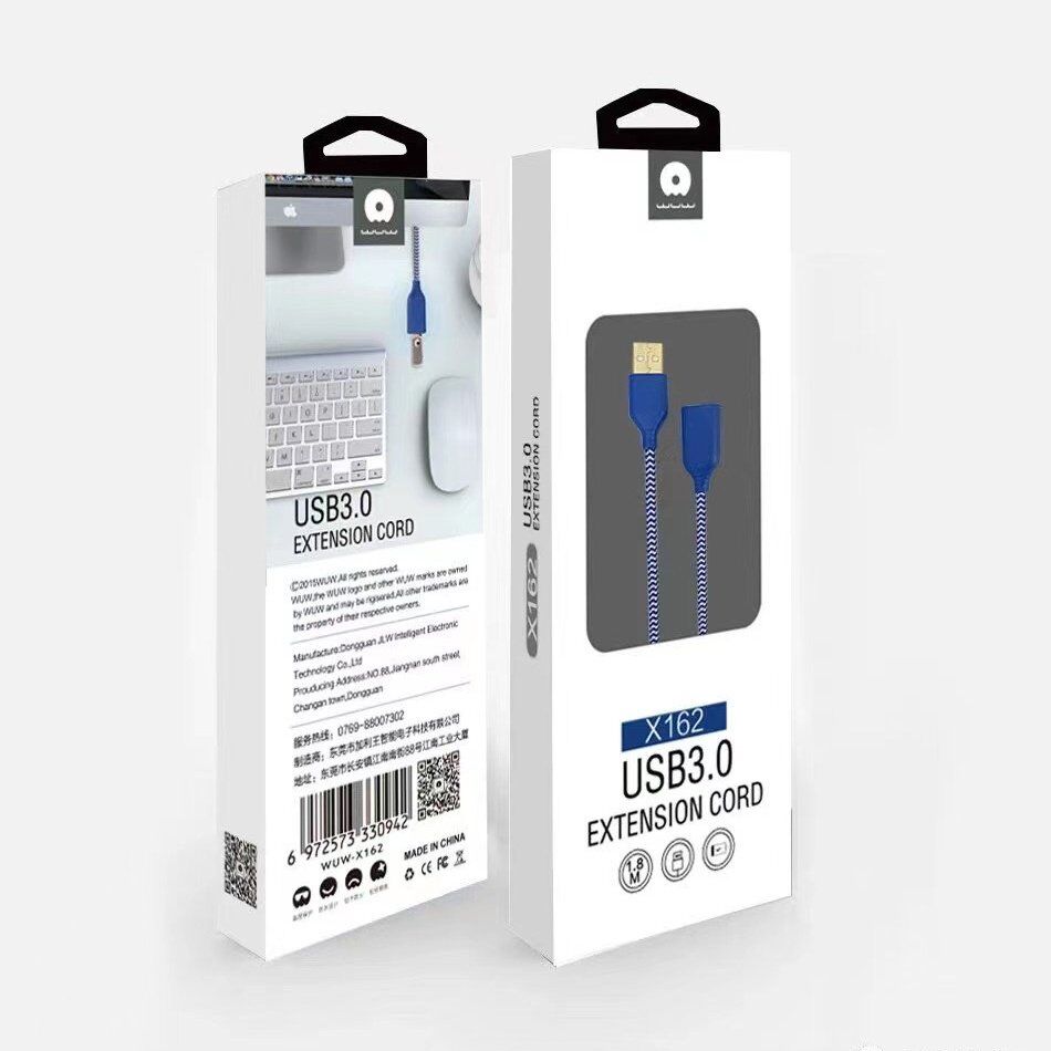 Кабель USB 3.0 Подовжувач WUW X162