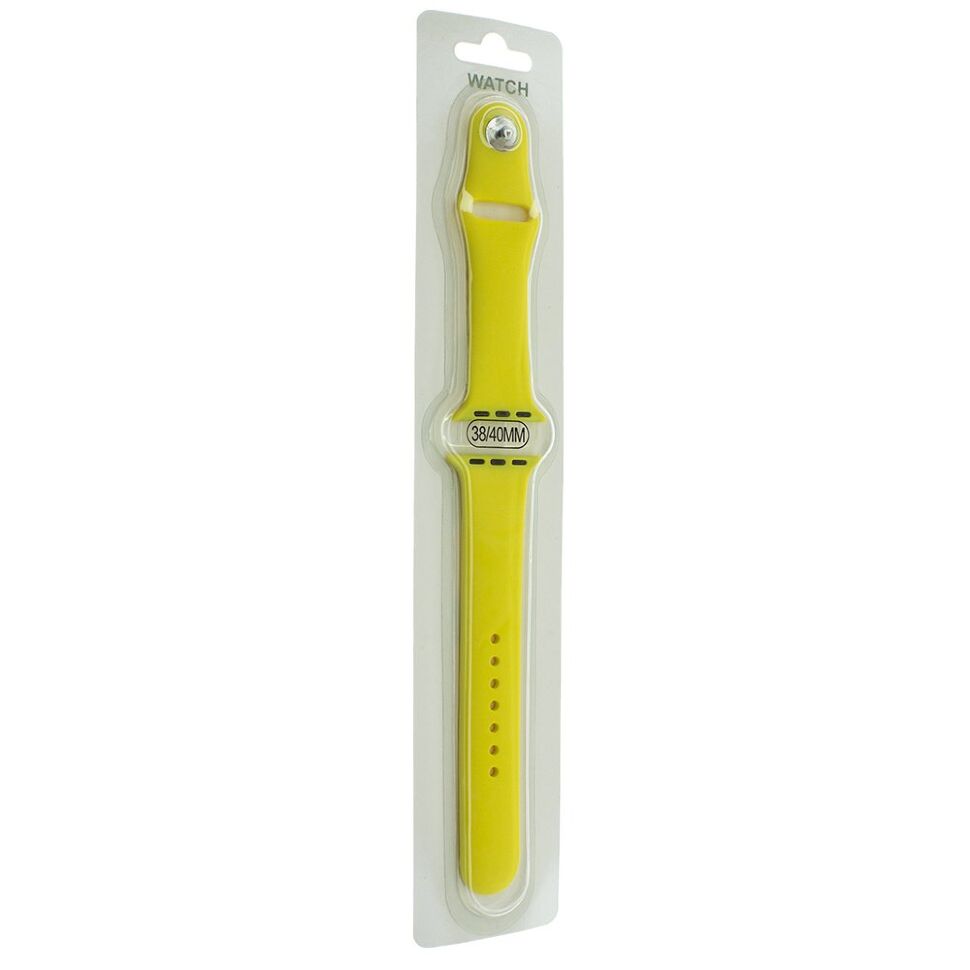 Ремінець силіконовий для Apple Watch 38 | 40 | 41 мм LARGE SIZE