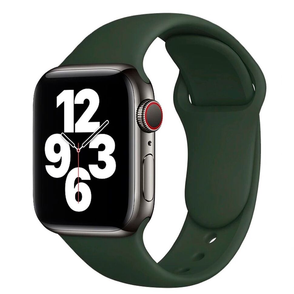 Ремінець силіконовий для Apple Watch 38 | 40 | 41 мм LARGE SIZE