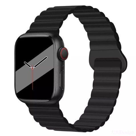 Ремінець HOCO WA22  -  гнучкий магнітний силіконовий ремінець для Apple Watch 42/44/45/49 мм