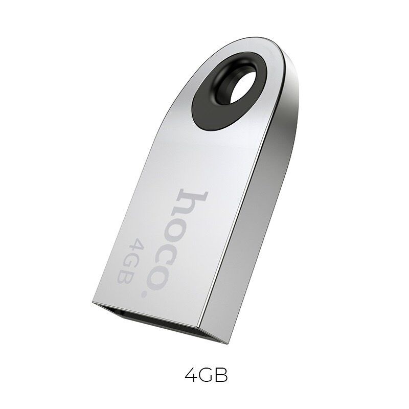 Флеш-память HOCO UD9 (USB2.0/4Gb) (стальной)