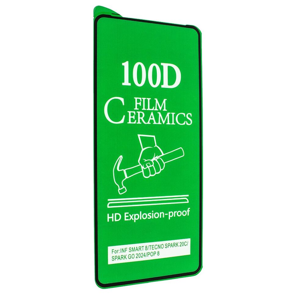 CERAMICS FILM ANTI-SHOCK INFINIX HOT 40i ЧОРНИЙ CERAMICS FILM ANTI-SHOCK INFINIX HOT 40i ЧОРНИЙ