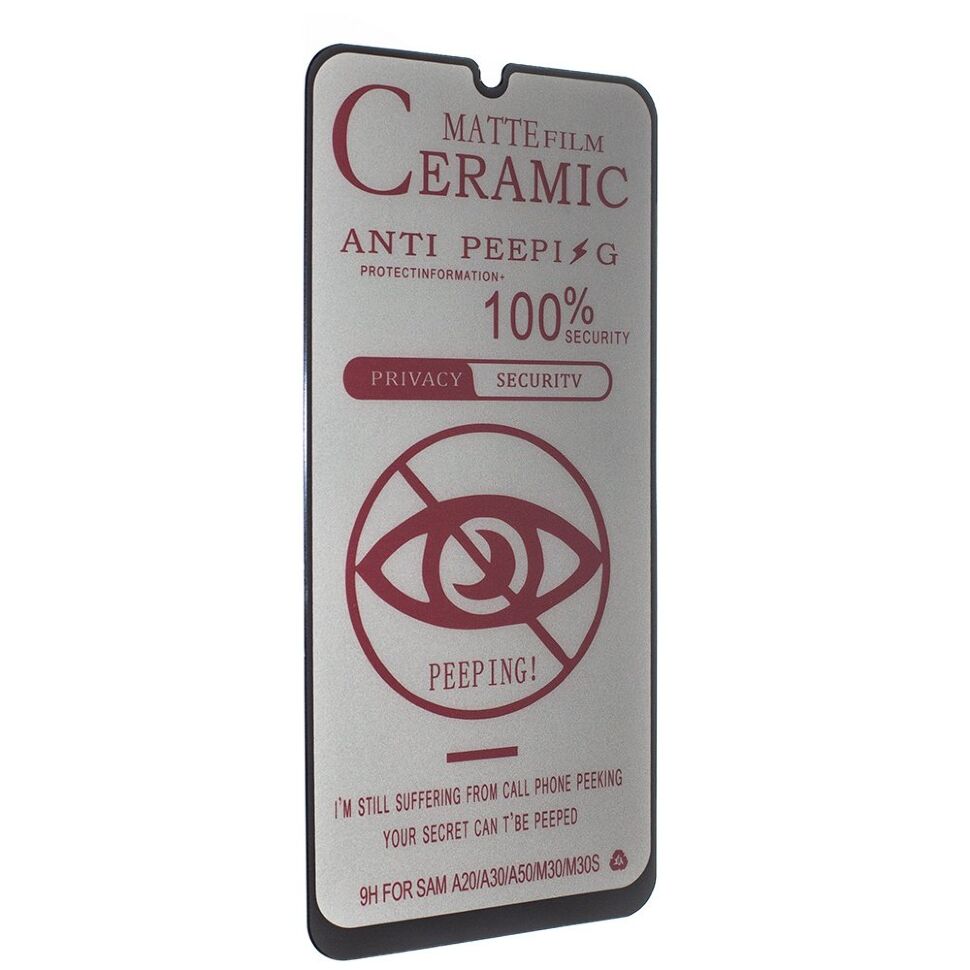CERAMICS FILM PRIVACY МАТОВЕ SAMSUNG M307 Galaxy M30S 2019 ЧОРНИЙ CERAMICS FILM PRIVACY МАТОВЕ SAMSUNG M307 Galaxy M30S 2019 ЧОРНИЙ
