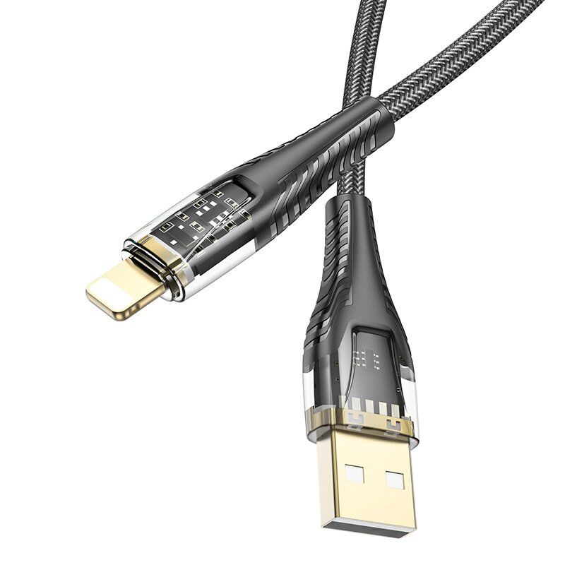 USB кабель HOCO U121 USB - Lightning USB кабель HOCO U121 USB - Lightning