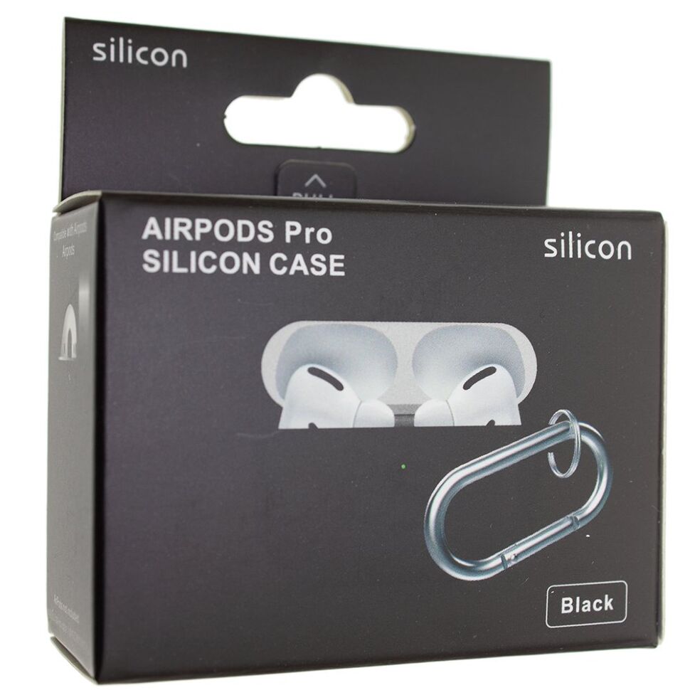 Чохол для AIRPODS PRO з КАРАБІНОМ Чохол для AIRPODS PRO з КАРАБІНОМ