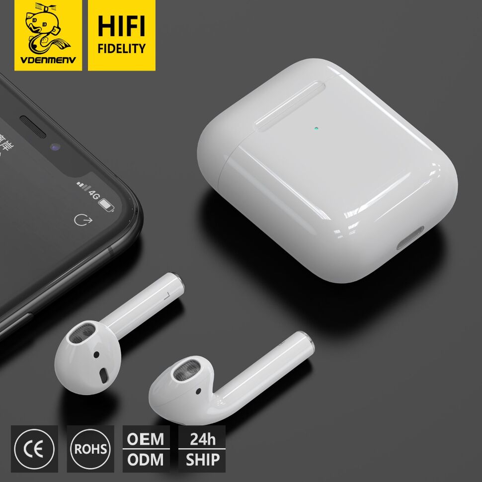 Бездротові навушники DENMEN DL11 БІЛИЙ Бездротові навушники DENMEN DL11 БІЛИЙ