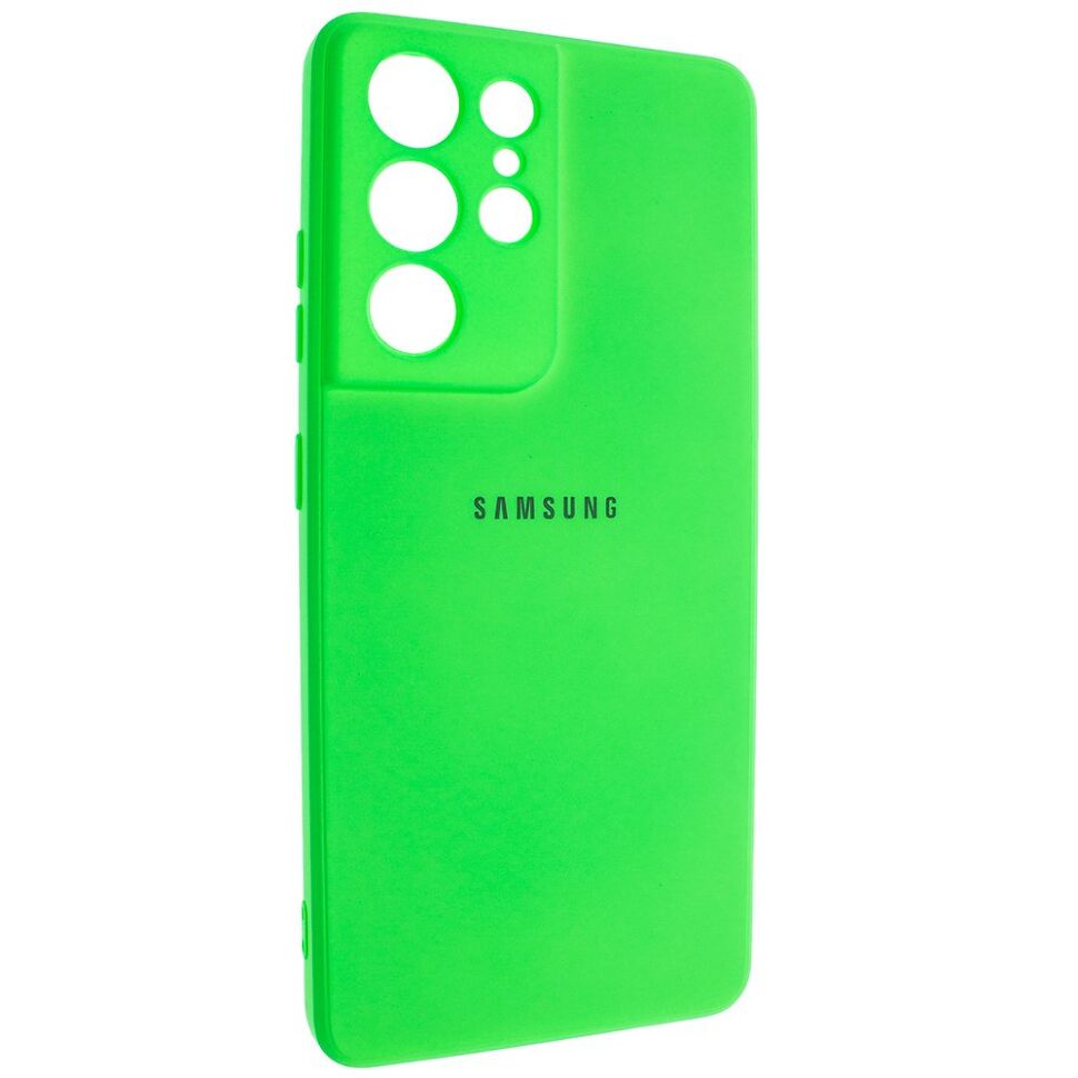 Задня накладка CAMERA FULL Silicone Case SAMSUNG G998 Galaxy S21 ULTRA 2021 Задня накладка CAMERA FULL Silicone Case SAMSUNG G998 Galaxy S21 ULTRA 2021