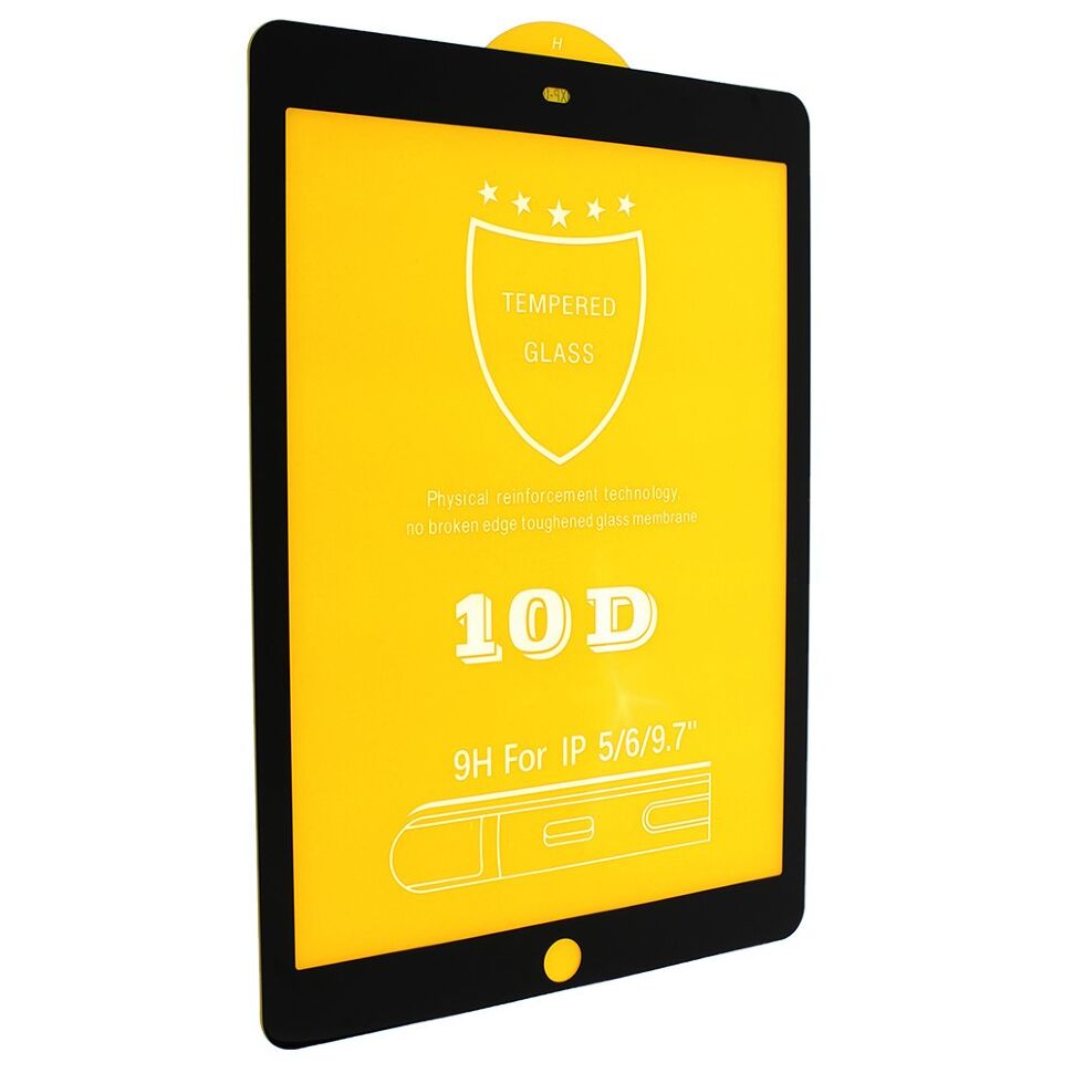 Захисне скло ДЛЯ ПЛАНШЕТУ 10D APPLE IPAD 5 | 6 | AIR 2 9.7"