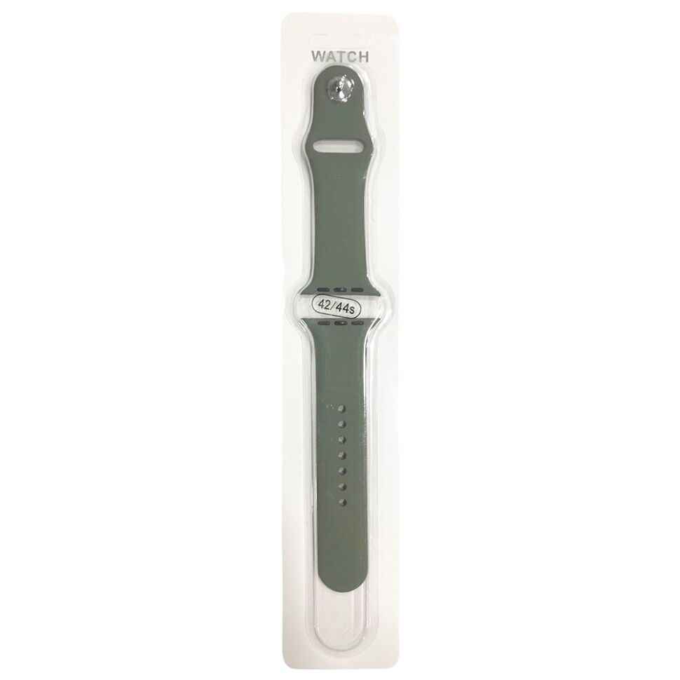 Ремінець силіконовий для Apple Watch 42 | 44 | 45 мм LARGE SIZE Ремінець силіконовий для Apple Watch 42 | 44 | 45 мм LARGE SIZE