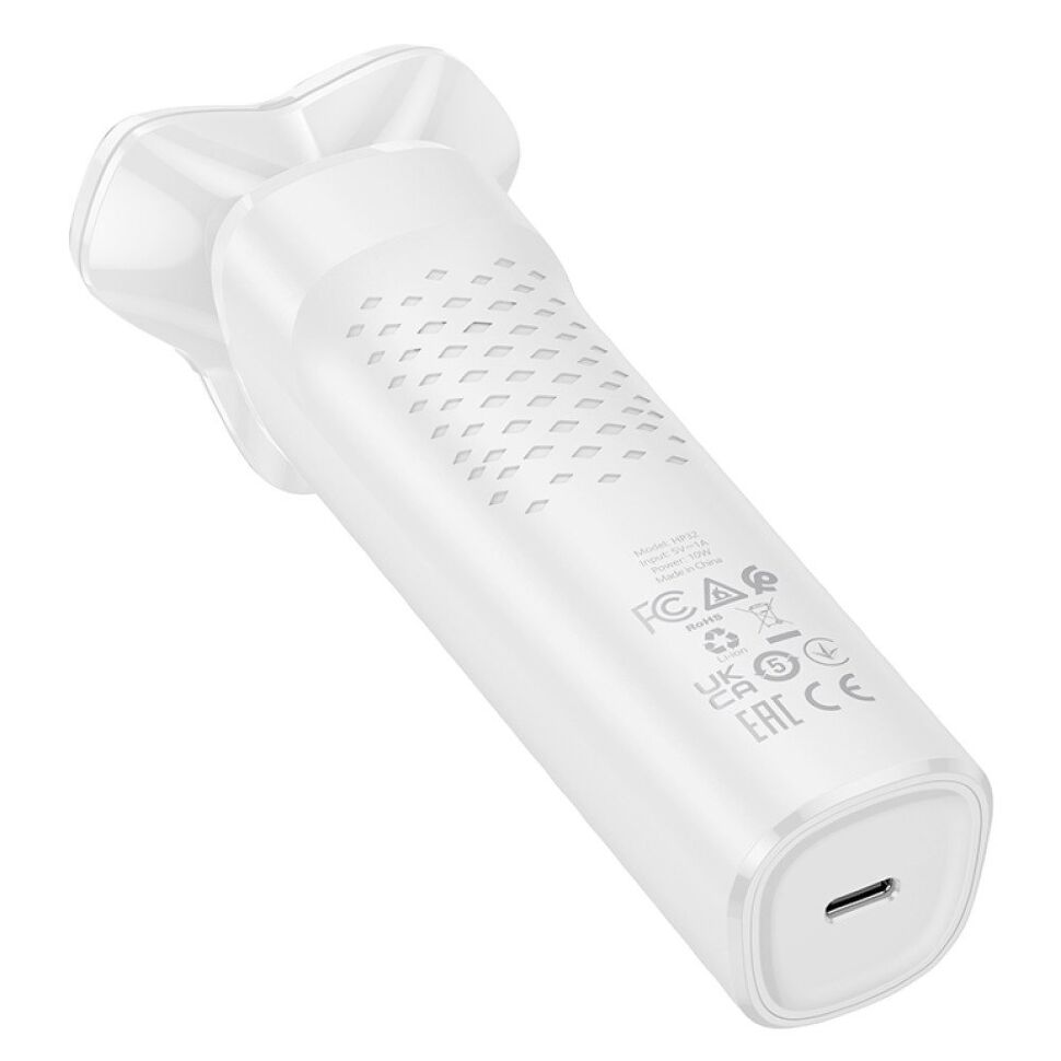 HOCO HP32 Електробритва з трьома лезами, БІЛИЙ HOCO HP32 Електробритва з трьома лезами, БІЛИЙ