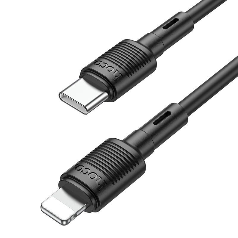 USB-C кабель HOCO X83 Type-C - Lightning 1 МЕТР ЧОРНИЙ USB-C кабель HOCO X83 Type-C - Lightning 1 МЕТР ЧОРНИЙ