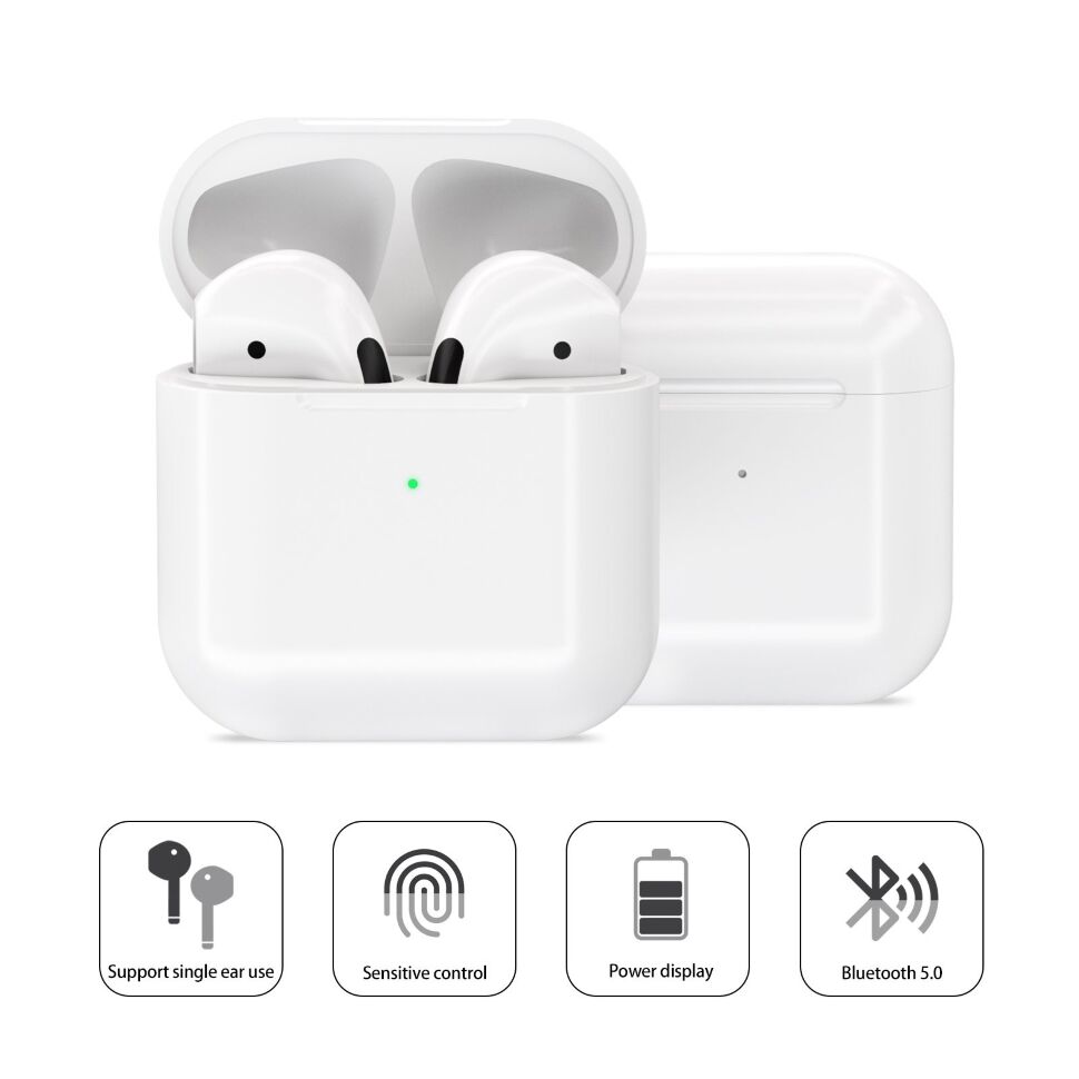 Бездротові навушники DENMEN DL13 БІЛИЙ