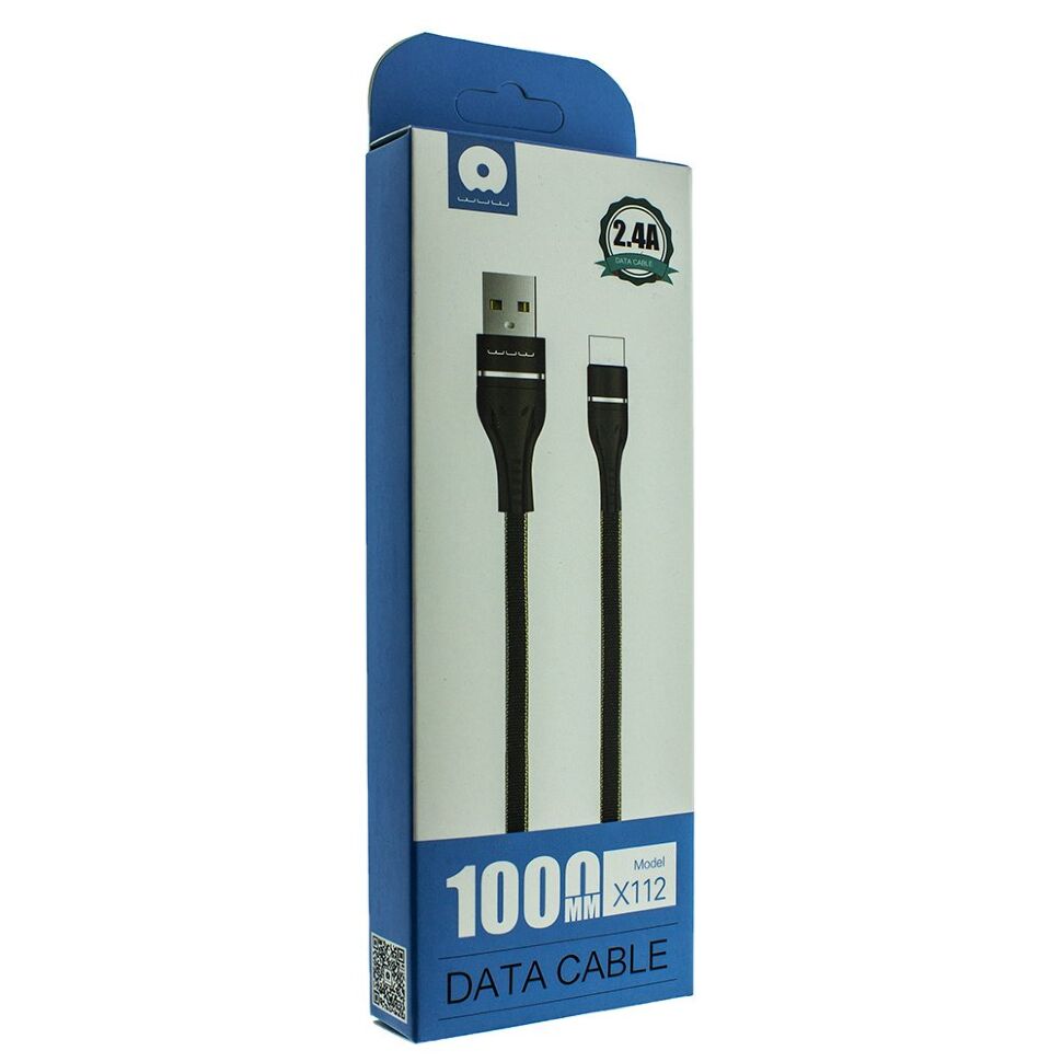 Кабель USB WUW X112 Type-C 2.4A Кабель USB WUW X112 Type-C 2.4A