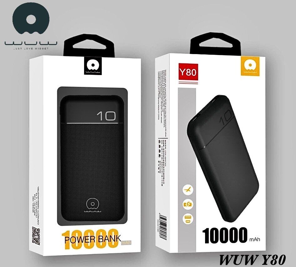 Power Bank WUW Y80 10000 mAh Power Bank WUW Y80 10000 mAh