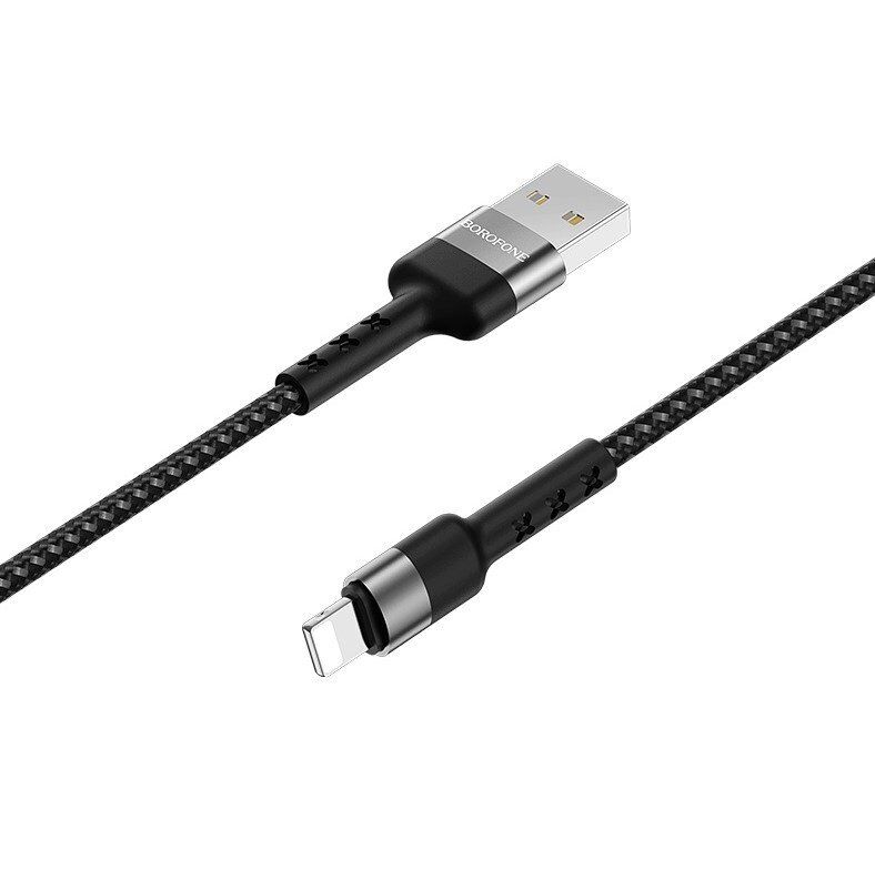USB кабель BOROFONE BX34 Advantage charging data USB - Lightning USB кабель BOROFONE BX34 Advantage charging data USB - Lightning