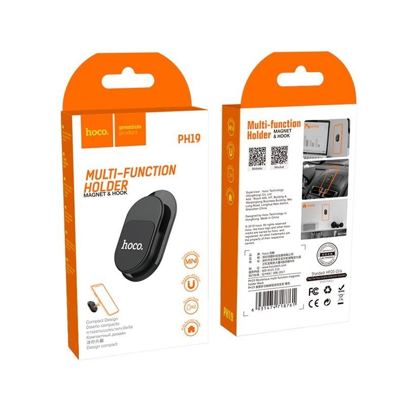 Універсальний тримач HOCO PH19 магнітний Універсальний тримач HOCO PH19 магнітний