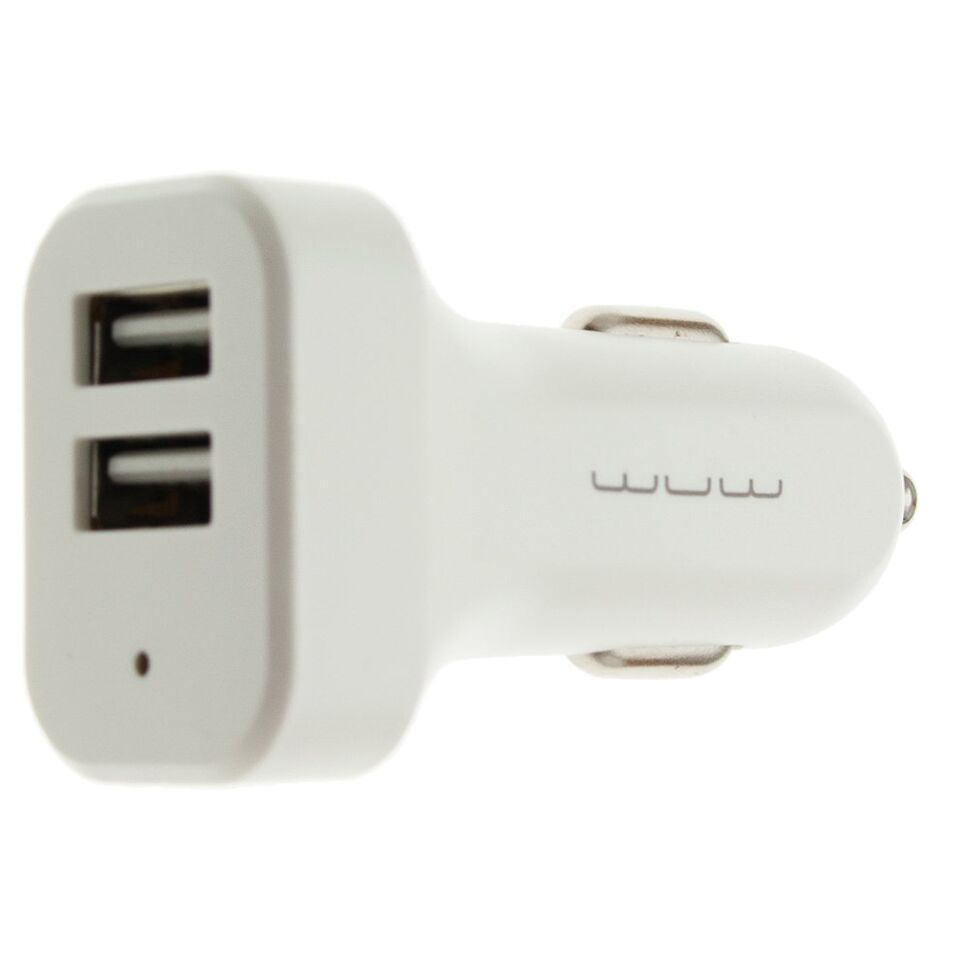 Автомобільний зарядний пристрій WUW C70 2 USB 2.1A БІЛИЙ (20) Автомобільний зарядний пристрій WUW C70 2 USB 2.1A БІЛИЙ (20)