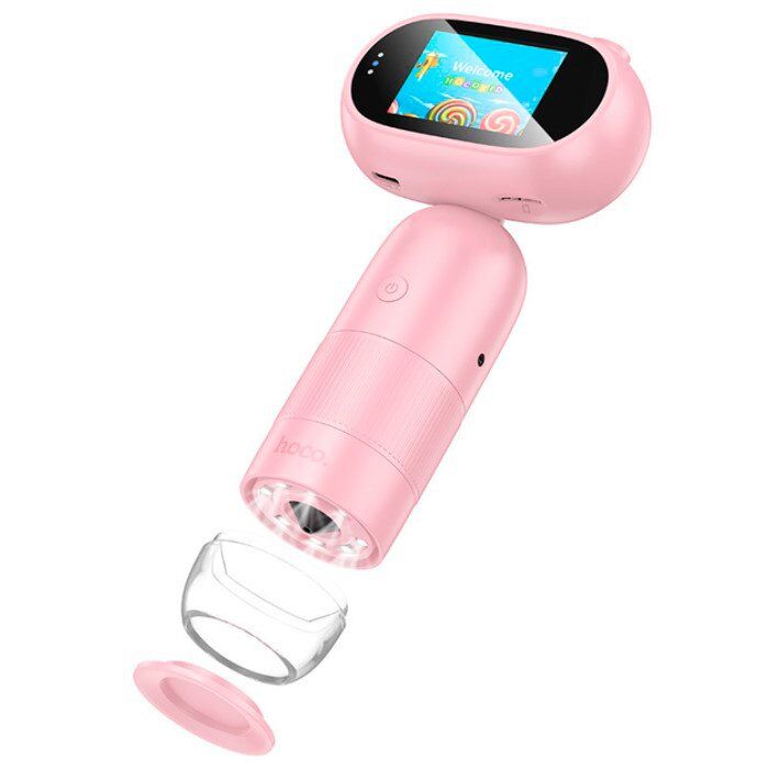 Дитячий мікроскоп HOCO DV206, РОЖЕВИЙ Дитячий мікроскоп HOCO DV206, РОЖЕВИЙ