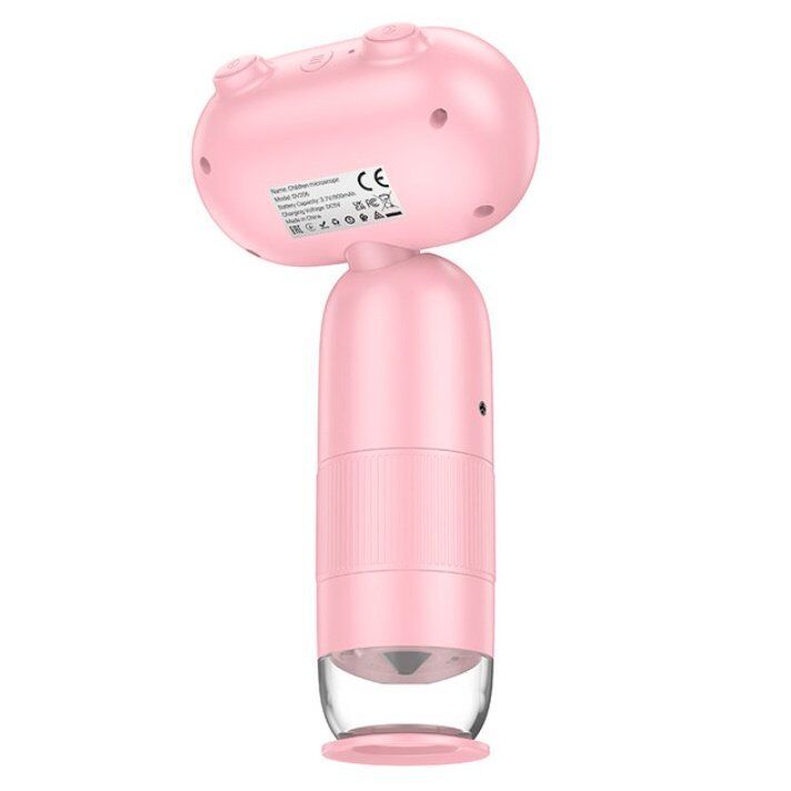 Дитячий мікроскоп HOCO DV206, РОЖЕВИЙ Дитячий мікроскоп HOCO DV206, РОЖЕВИЙ