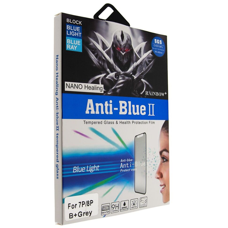 Захисне скло ANTI-BLUE II APPLE IPHONE 7 | 8 ЧОРНИЙ В УПАКОВЦІ Захисне скло ANTI-BLUE II APPLE IPHONE 7 | 8 ЧОРНИЙ В УПАКОВЦІ