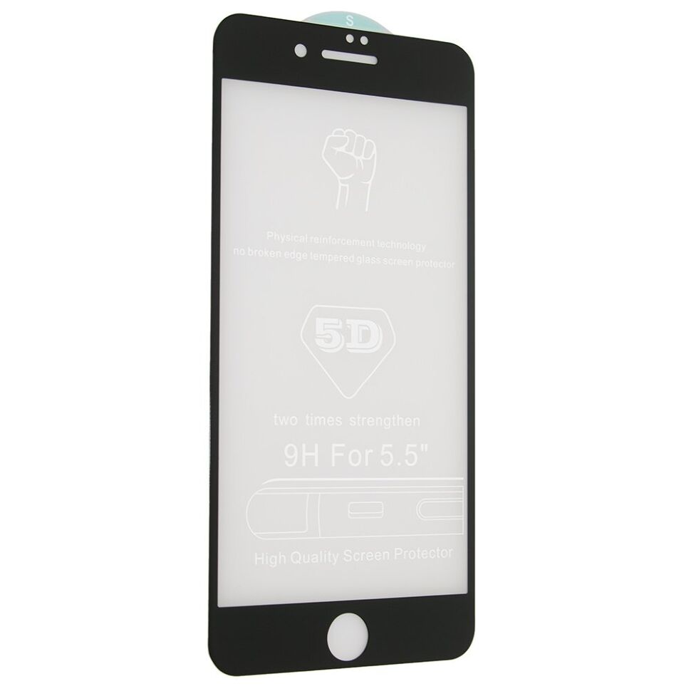 Захисне скло 5D HI COPY для APPLE IPHONE 7 PLUS | 8 PLUS ЧОРНИЙ