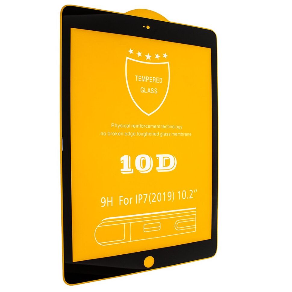Захисне скло ДЛЯ ПЛАНШЕТУ 10D APPLE IPAD 7 | 8 | 9 10.2" (2019-2021) Захисне скло ДЛЯ ПЛАНШЕТУ 10D APPLE IPAD 7 | 8 | 9 10.2" (2019-2021)