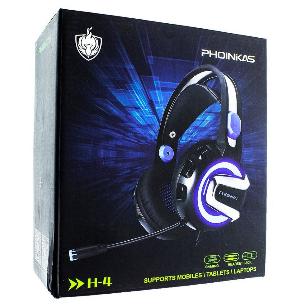 Ігрова гарнітура для комп'ютера PHOINIKAS H4