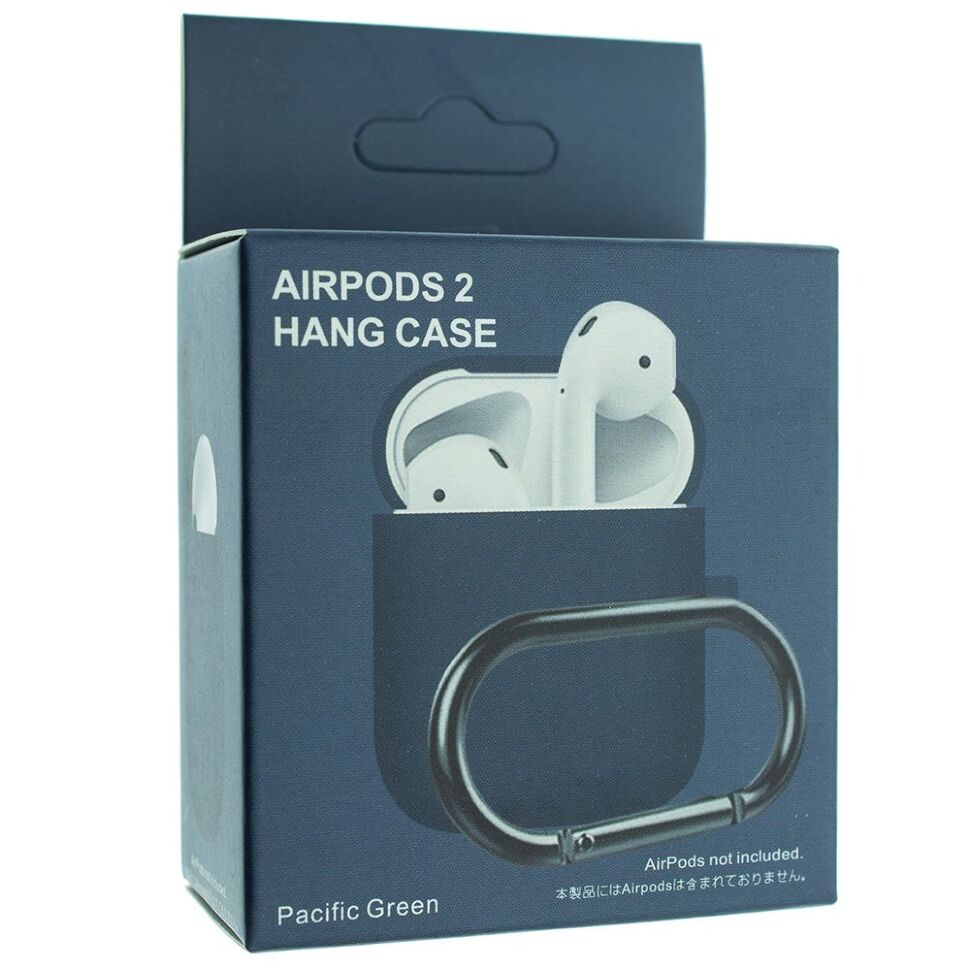 Чохол для Apple AirPods 2 з карабіном з'єднаний Чохол для Apple AirPods 2 з карабіном з'єднаний