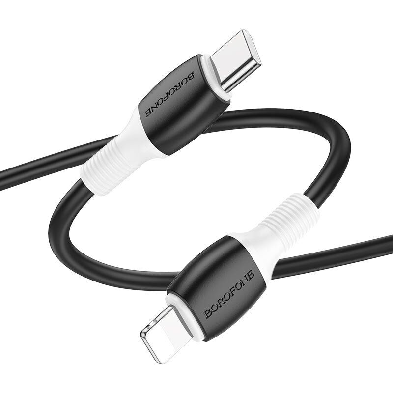 USB-C кабель BOROFONE BX84 Type-C - Lightning PD 20W USB-C кабель BOROFONE BX84 Type-C - Lightning PD 20W