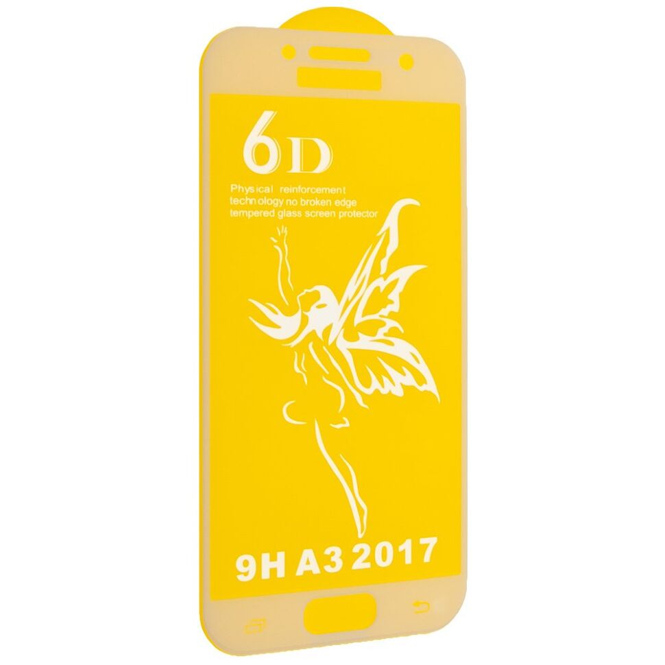 Захисне скло 6D PREMIUM SAMSUNG A320 Galaxy A3 2017