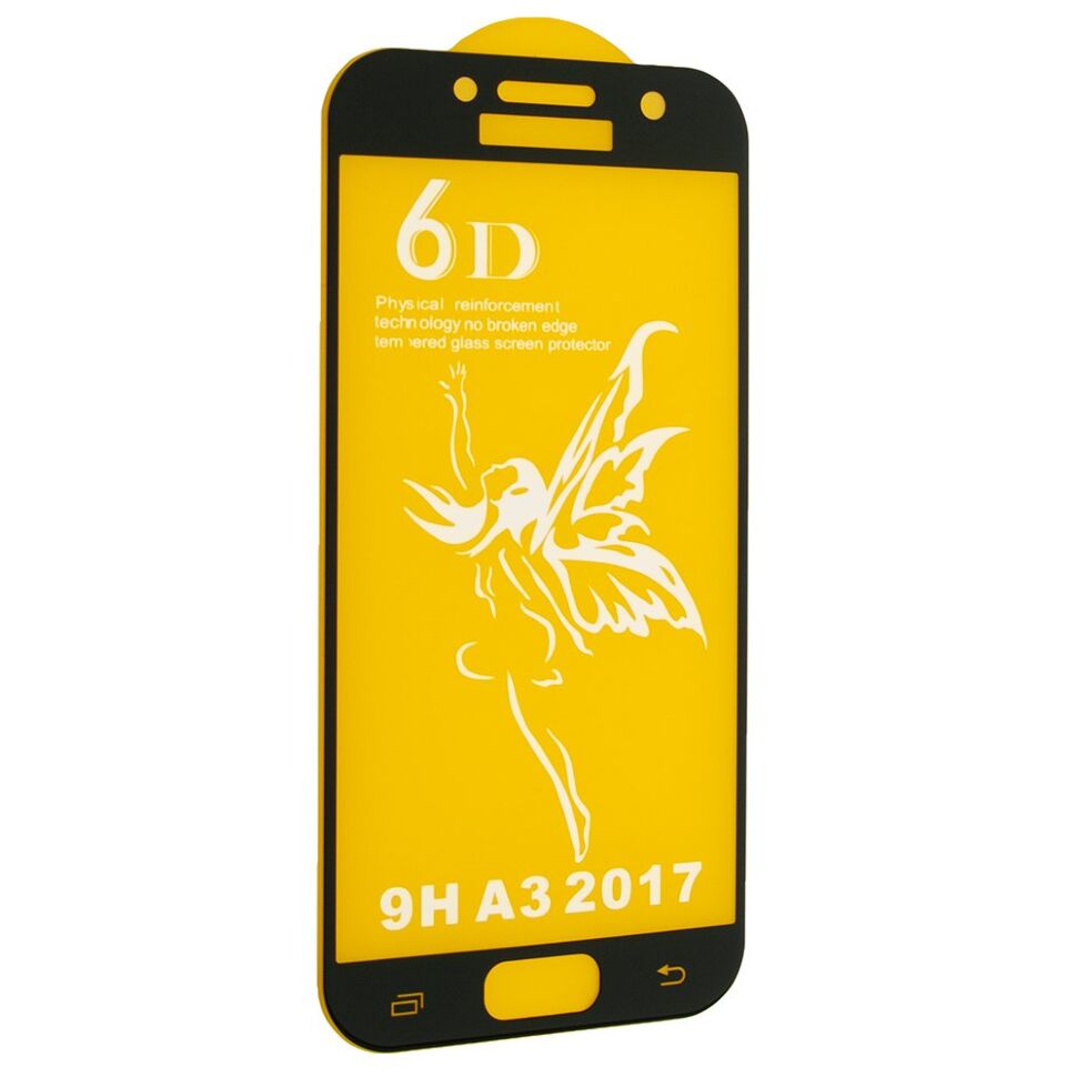 Захисне скло 6D PREMIUM SAMSUNG A320 Galaxy A3 2017
