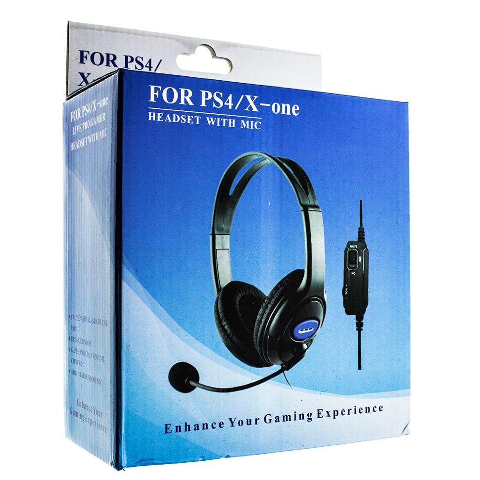 Ігрова гарнітура для комп'ютера PS4/X ONE