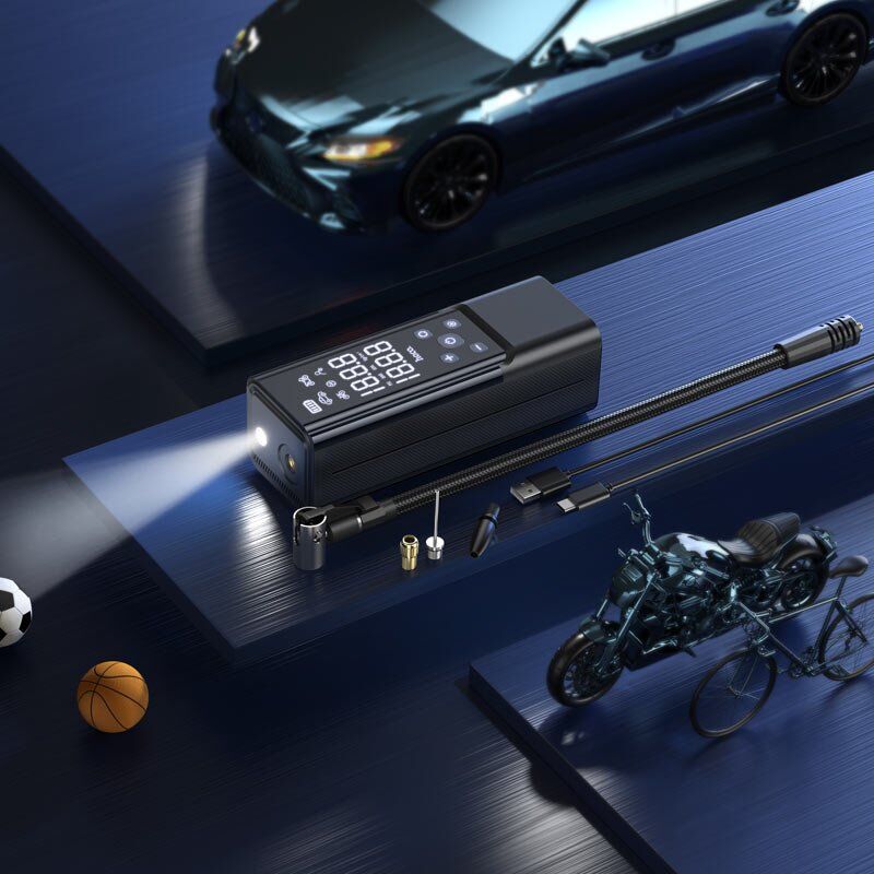 Автомобільний насос-компресор HOCO ZP7 Автомобільний насос-компресор HOCO ZP7