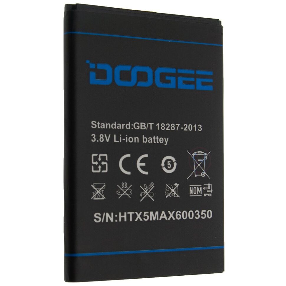 Акумулятор ОРІГІНАЛ КУЛЕК DOOGEE X5 MAX Акумулятор ОРІГІНАЛ КУЛЕК DOOGEE X5 MAX