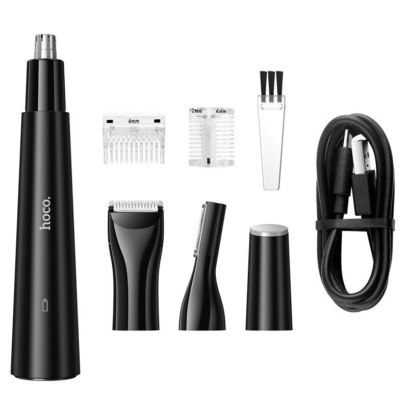 Бритва Hoco HP37 3-in-1 multifunctional nose hair trimmer, чорний
