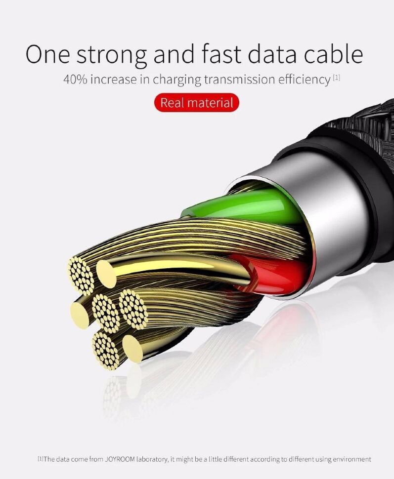 Кабель USB JOYROOM S-M351 USB - micro USB ЧОРНИЙ Кабель USB JOYROOM S-M351 USB - micro USB ЧОРНИЙ