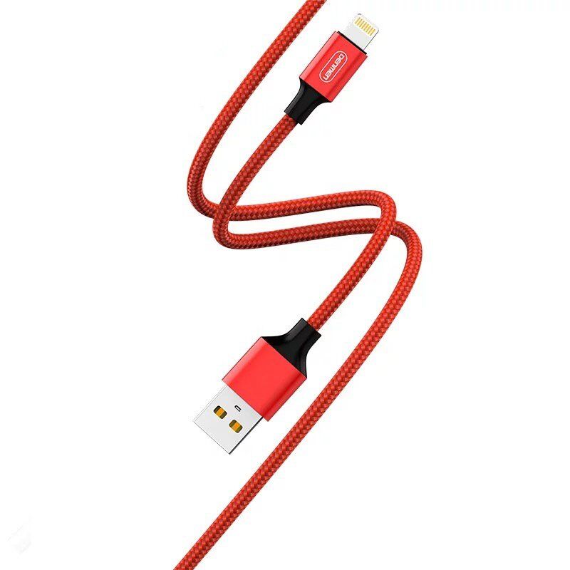 Кабель USB Denmen D02L USB - Lightning (2,4A) ТКАНИНОВА ОПЛЕТКА Кабель USB Denmen D02L USB - Lightning (2,4A) ТКАНИНОВА ОПЛЕТКА