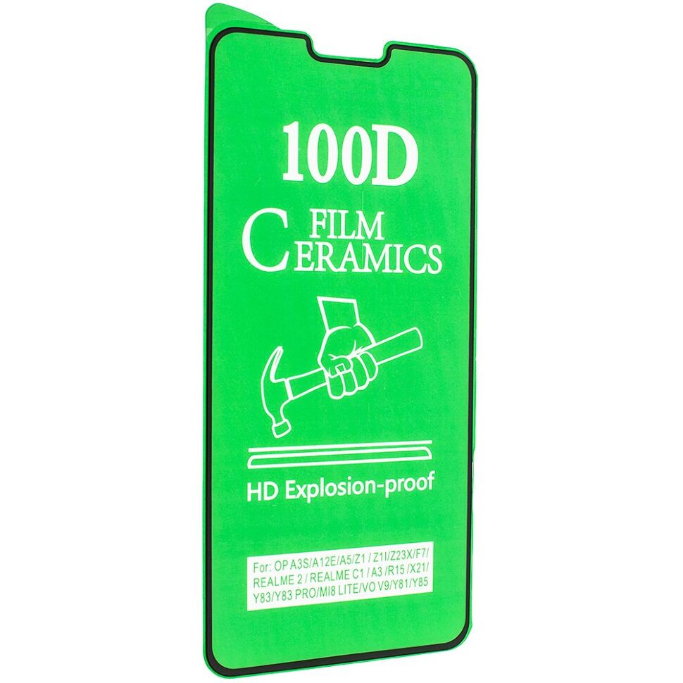 CERAMICS FILM ANTI-SHOCK XIAOMI MI 8 LITE | NOTE 6 (2019) ЧОРНИЙ