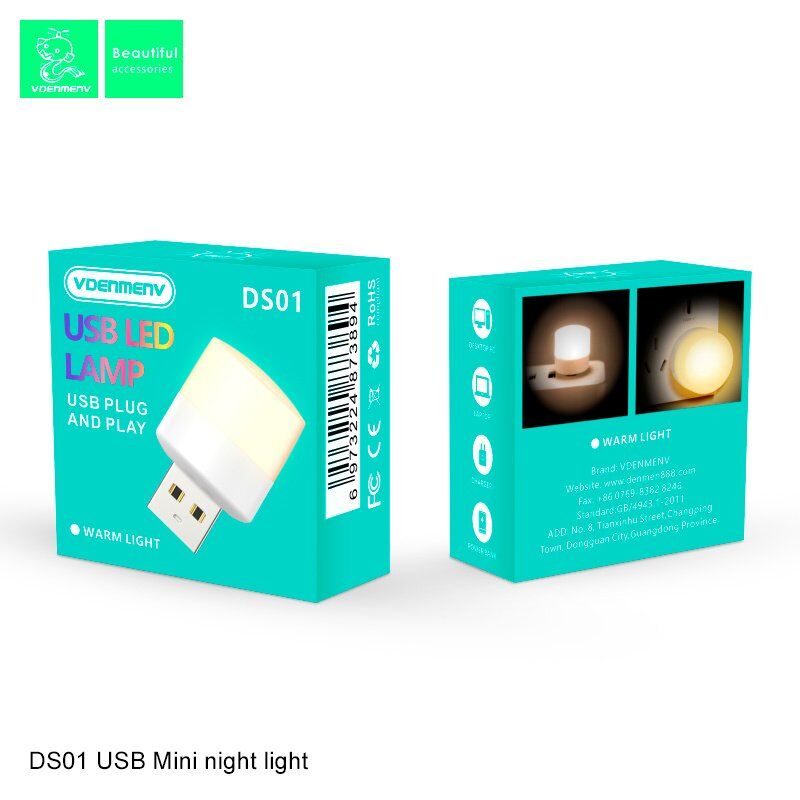 DENMEN DS01 USB LED LAMP БІЛЕ СВІТЛО DENMEN DS01 USB LED LAMP БІЛЕ СВІТЛО