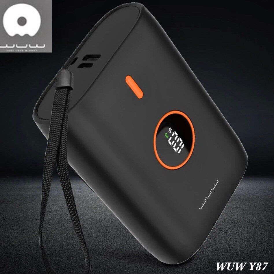 Power Bank WUW Y87 10000 mAh ЧОРНИЙ Power Bank WUW Y87 10000 mAh ЧОРНИЙ