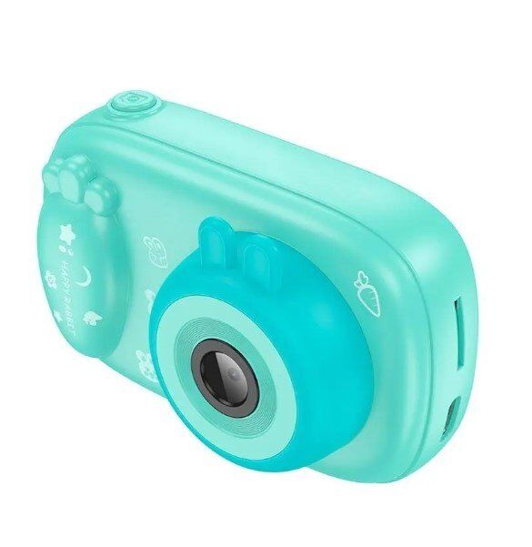 ФОТО КАМЕРА HOCO DV205 Dual camera children camera, ,БЛАКИТНИЙ