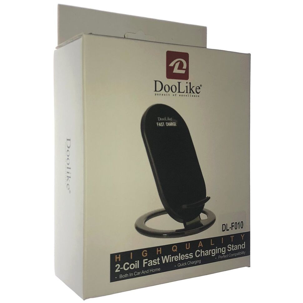 Бездротова настільна підставка Doolike F010 ЧОРНИЙ Бездротова настільна підставка Doolike F010 ЧОРНИЙ