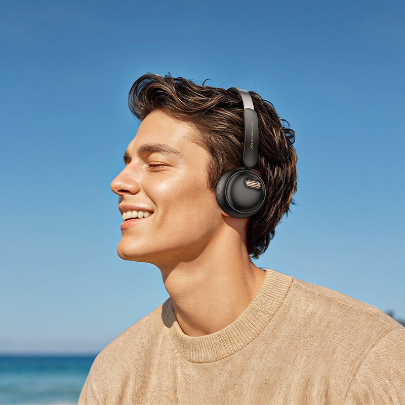 Бездротові повнорозмірні навушники HOCO W62, ЧОРНИЙ Бездротові повнорозмірні навушники HOCO W62, ЧОРНИЙ