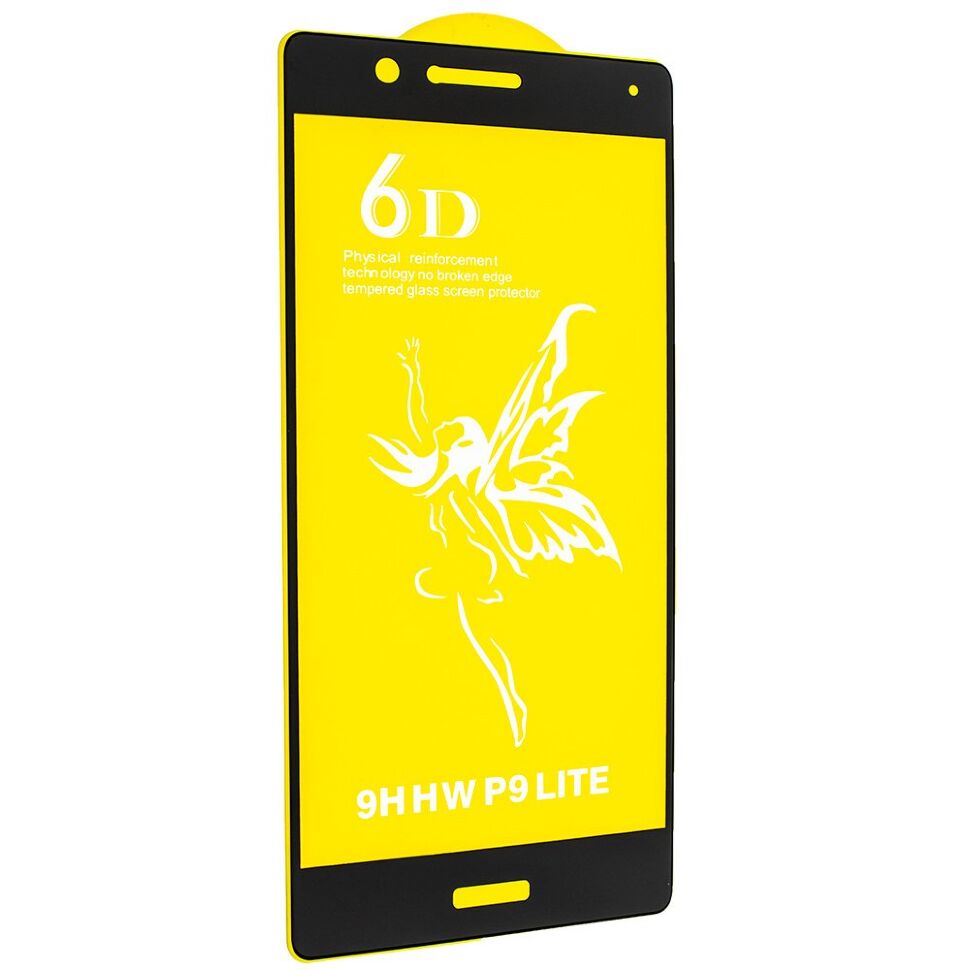 Захисне скло 6D PREMIUM HUAWEI P9 Lite
