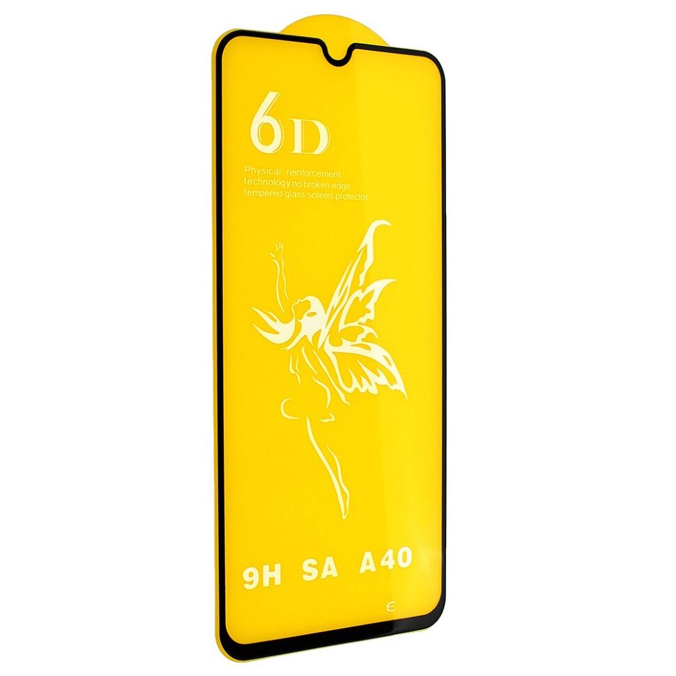 Захисне скло 6D PREMIUM SAMSUNG A405F Galaxy A40 2019