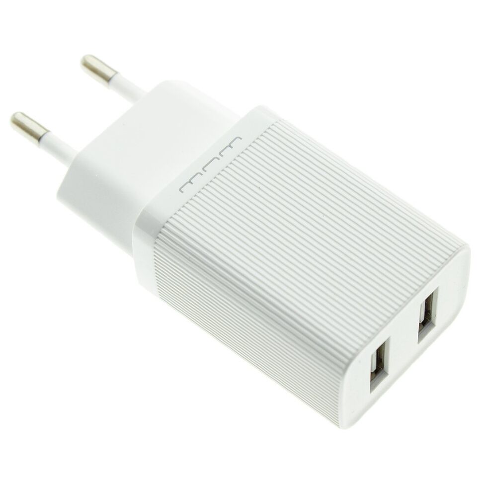 Мережевий зарядний пристрій WUW C102 2.4A 2USB Мережевий зарядний пристрій WUW C102 2.4A 2USB