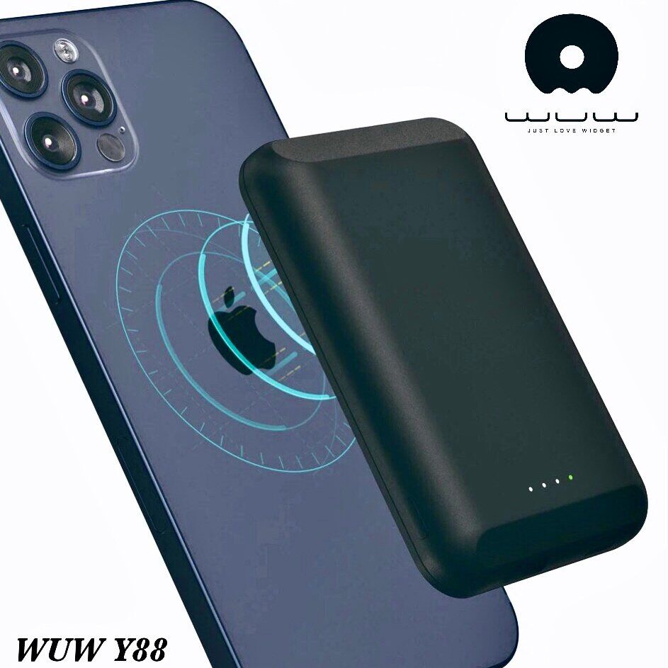 Power Bank WUW Y88 5000 mAh БІЛИЙ Бездротова зарядка Power Bank WUW Y88 5000 mAh БІЛИЙ Бездротова зарядка
