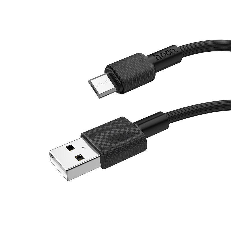 USB Кабель HOCO X29 USB - MicroUSB 1М, чорний