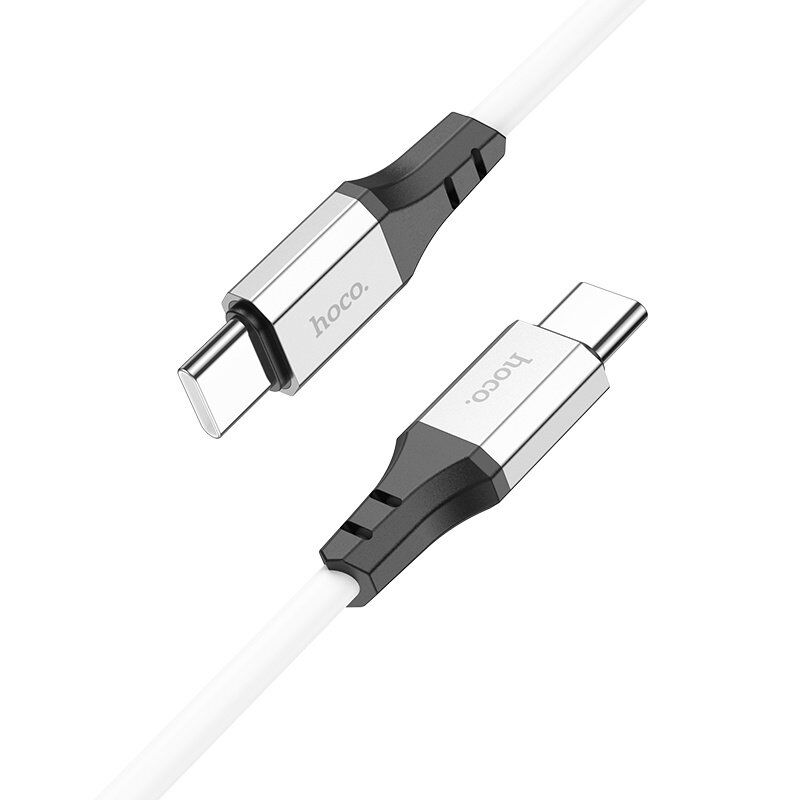 USB-C кабель HOCO X86 Type-C - Type-C, 1 метр, білий